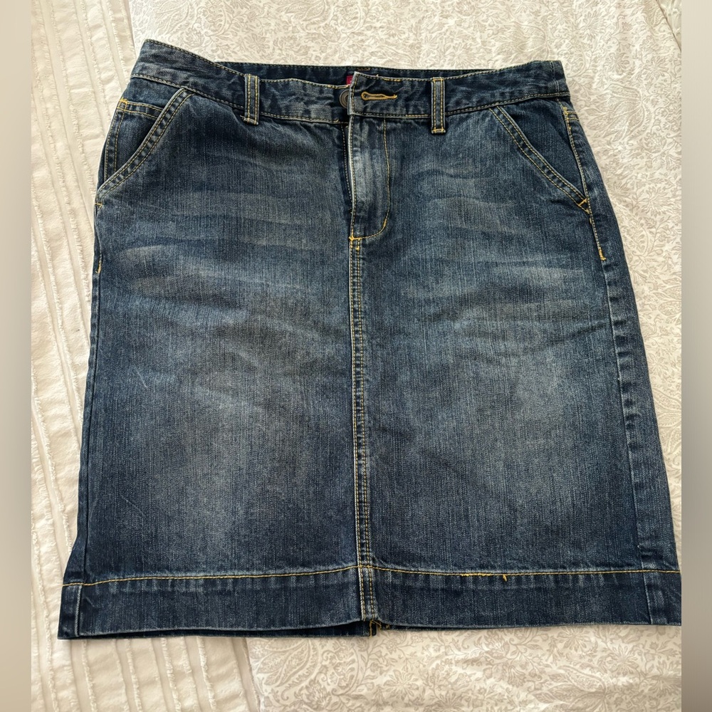 Denim skirt